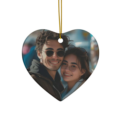 Couple Custom Photo Ornament