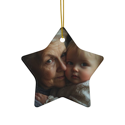 Grandma Custom Photo Ornament