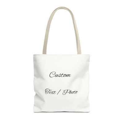 Custom Text or Photo Tote Bag