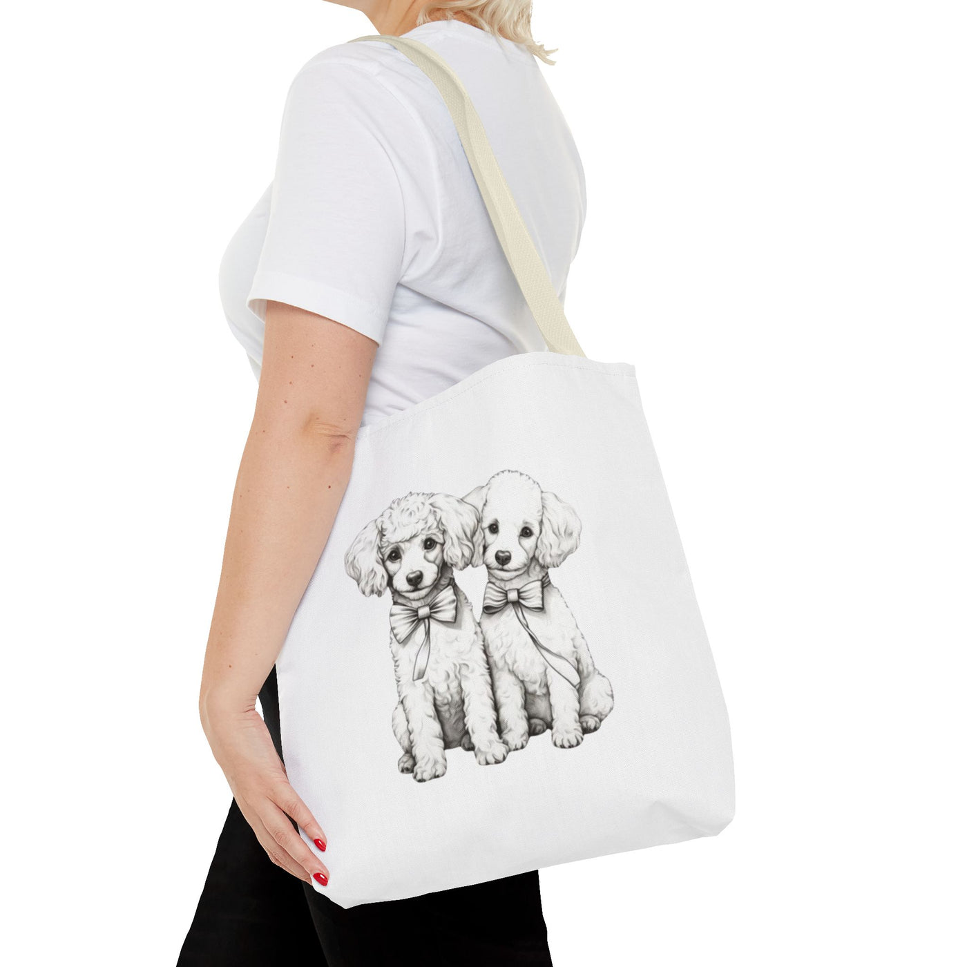 Poodle Tote Bag