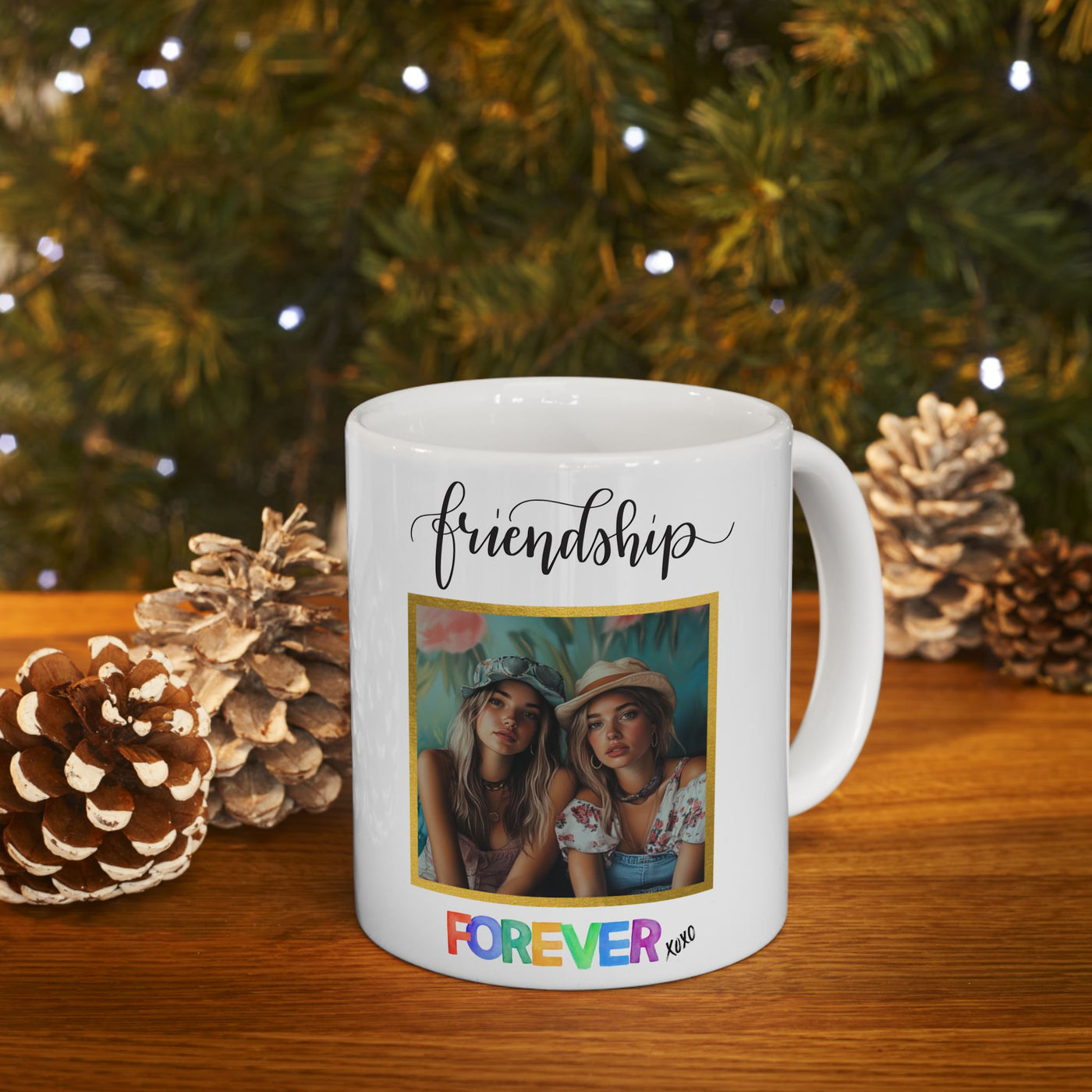 Custom Photo Friendship Mug