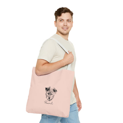 Pet Portrait Tote Bag