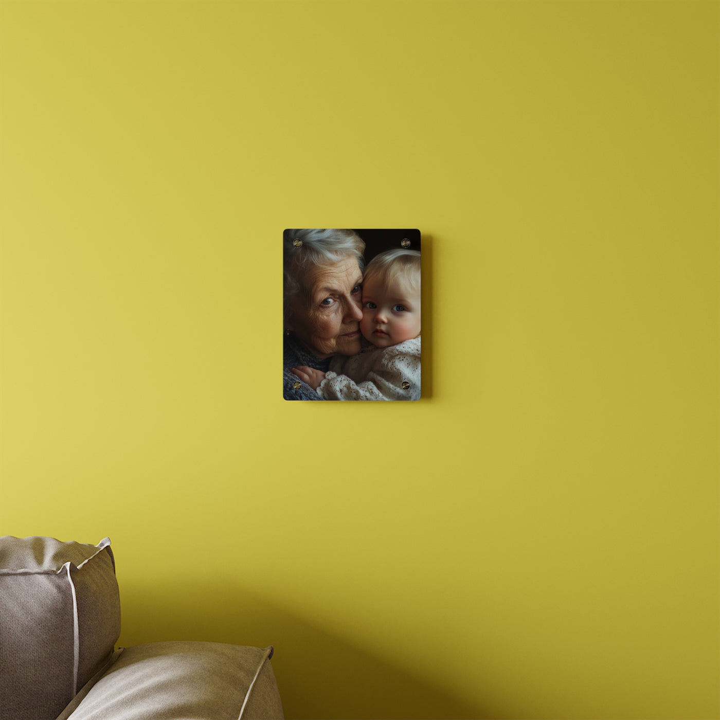 Grandma Custom Photo Acrylic Wall Art Panels