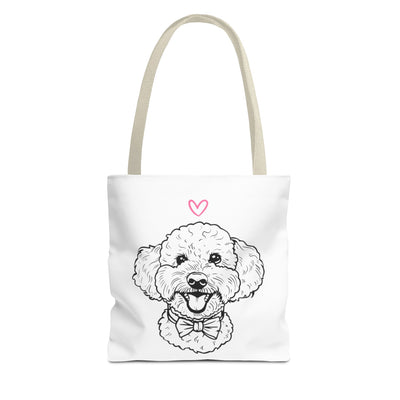 Poodle Tote Bag