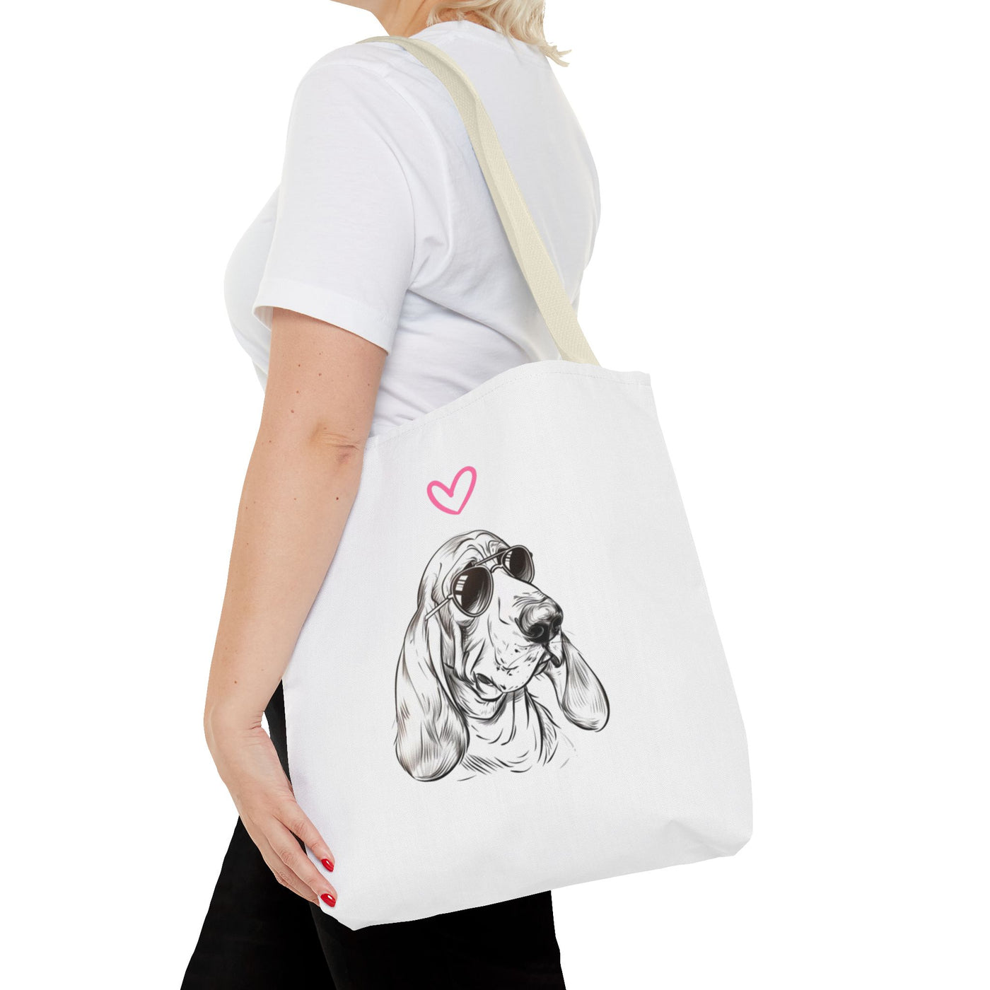 Basset Hound Tote Bag