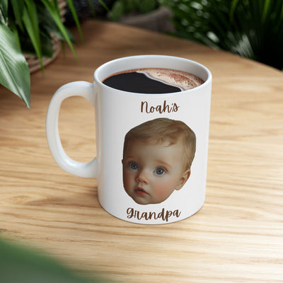 Photo Personalized Grandpa Mug