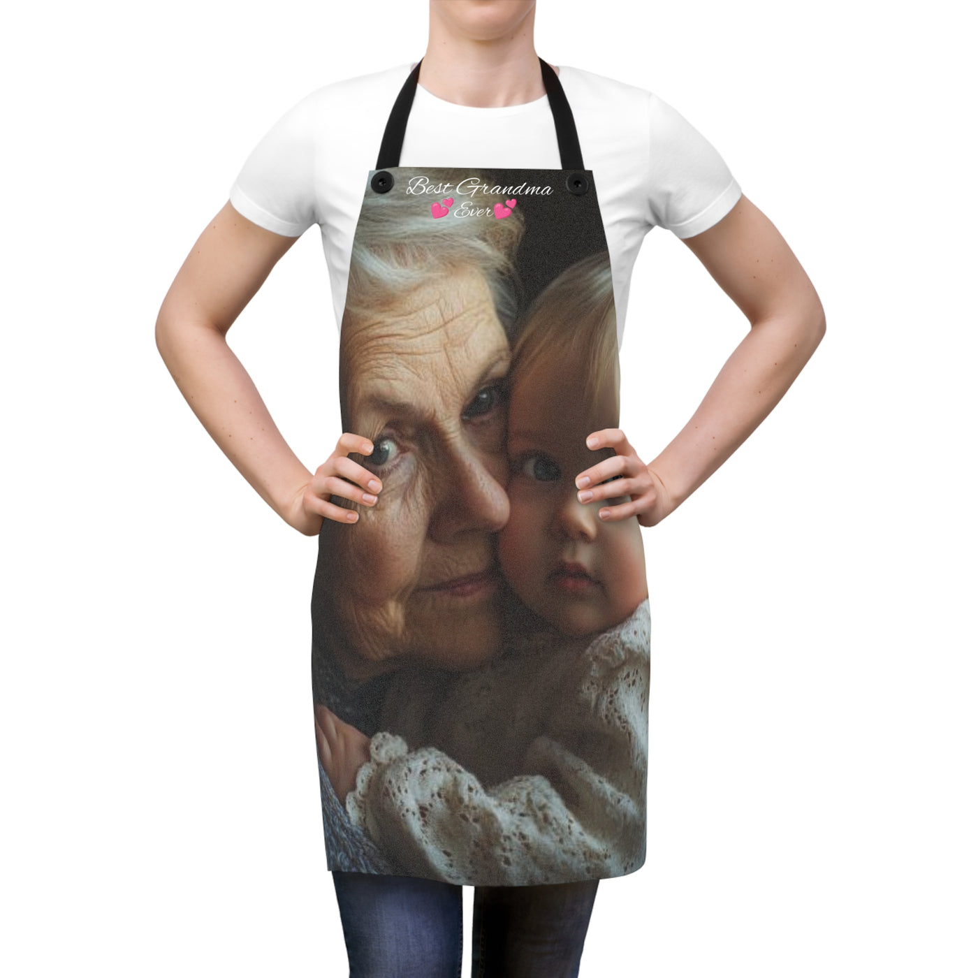 Grandma Custom Photo Apron