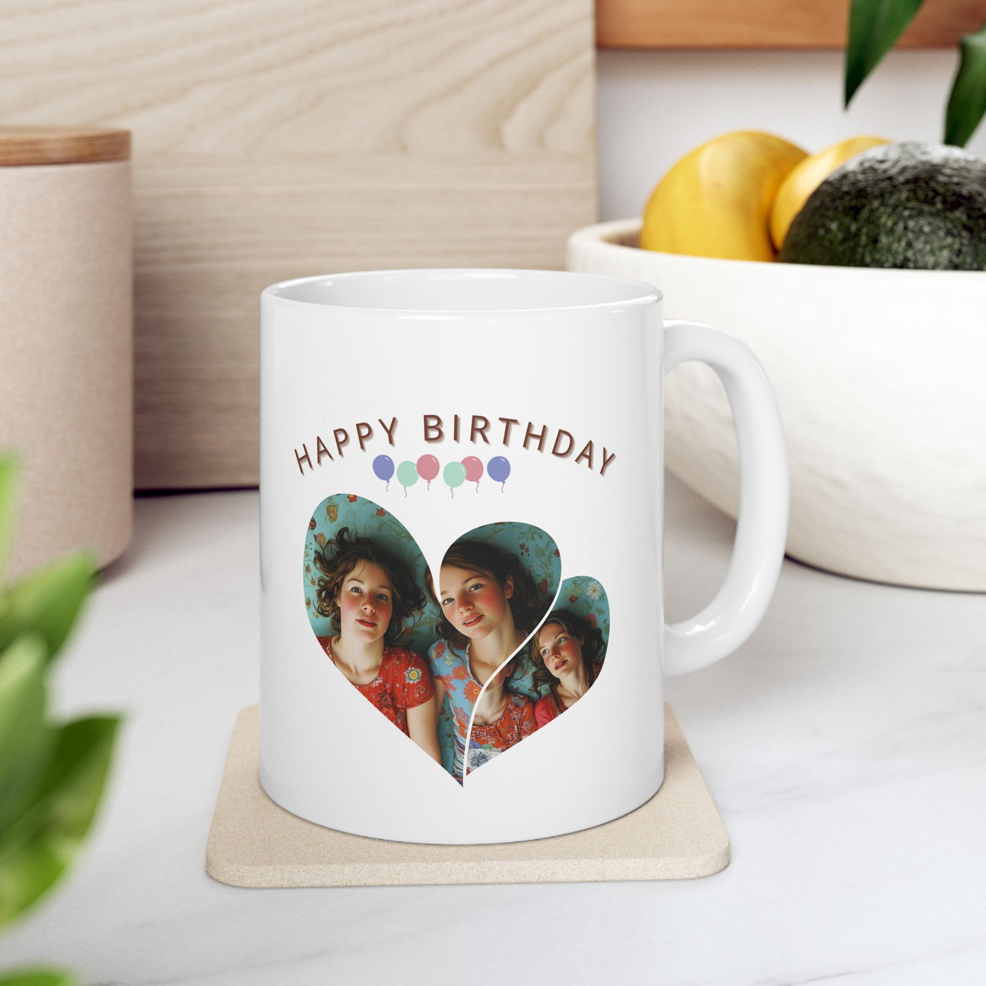 Happy Birthday Photo Mug