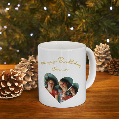 Photo Mug, Personalize with Name