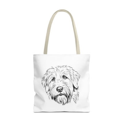 Black Russian Terrier Tote Bag