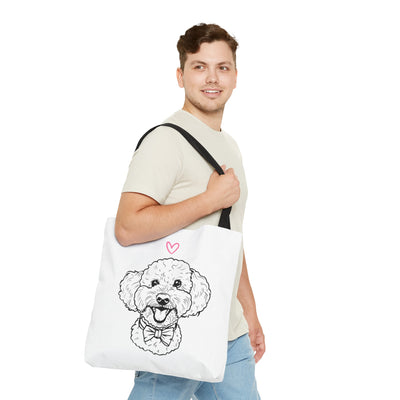 Poodle Tote Bag