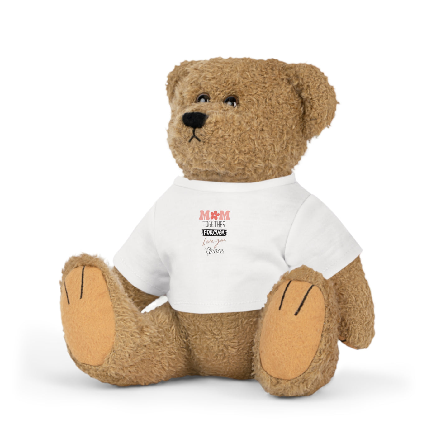 Personalized Name Mom Plush Toy with T-Shirt