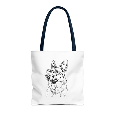 German Shepherd Tote Bag