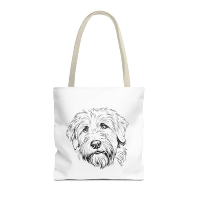 Black Russian Terrier Tote Bag