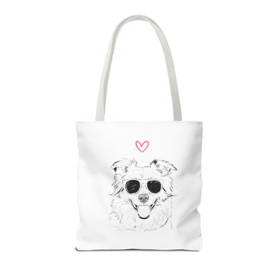 Border Collie Tote Bag