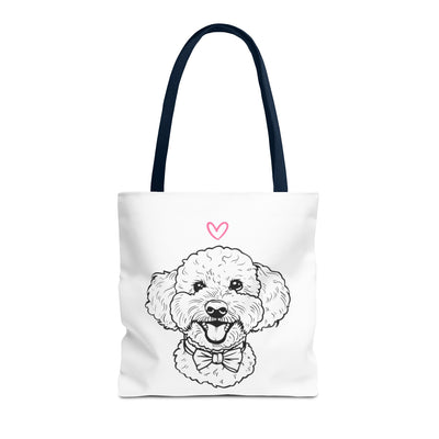 Poodle Tote Bag