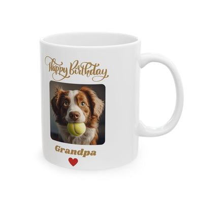 Pet Happy Birthday Mug Grandpa