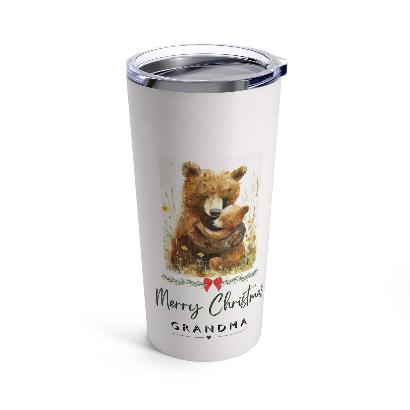 Merry Christmas Grandma Tumbler 20 oz