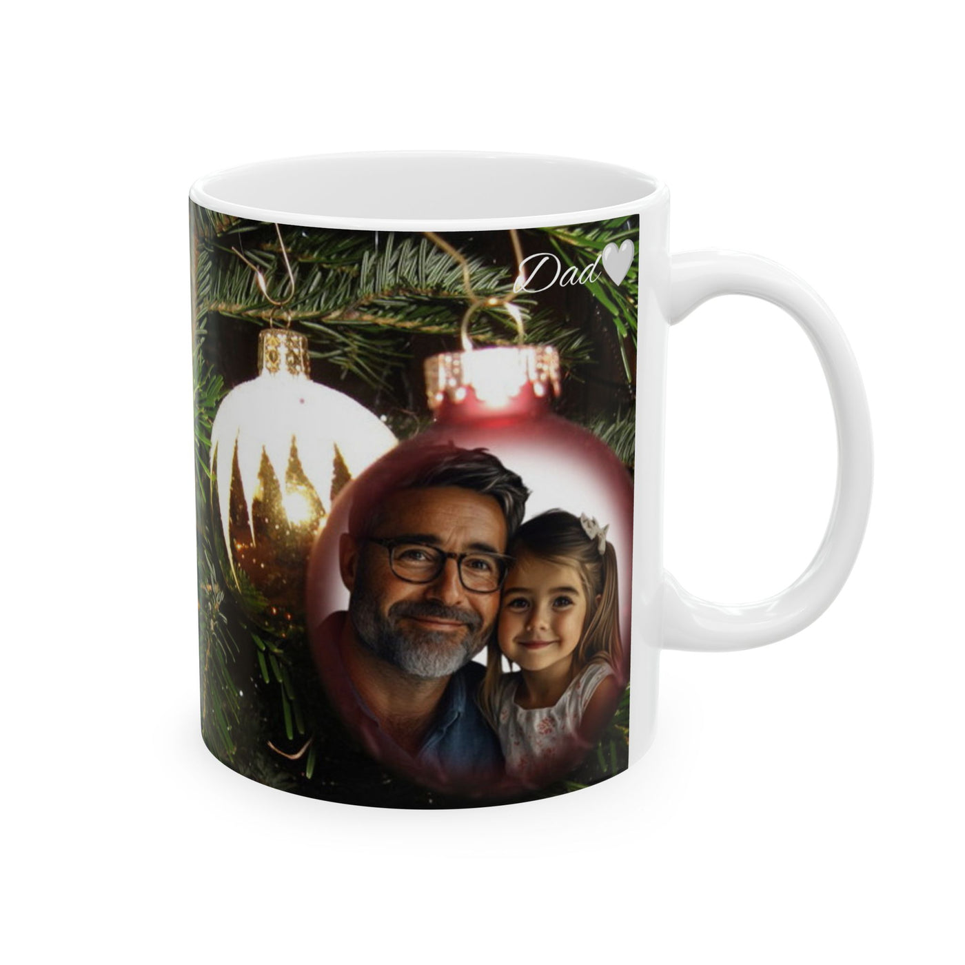 Merry Christmas Dad Mug