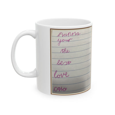 Childrens Writing Nanna Mug