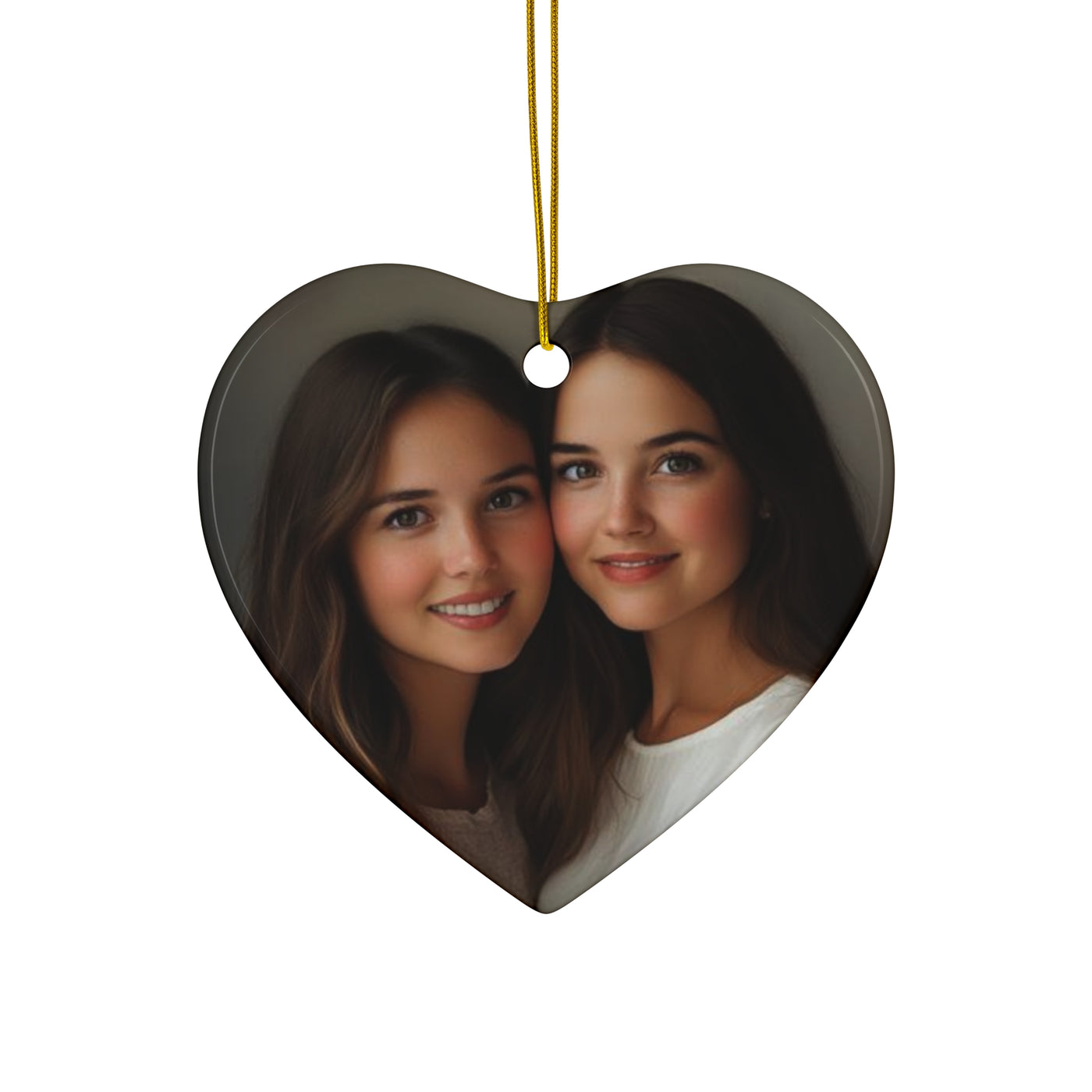 Sister Custom Photo Ornament