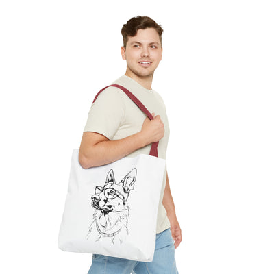 German Shepherd Tote Bag