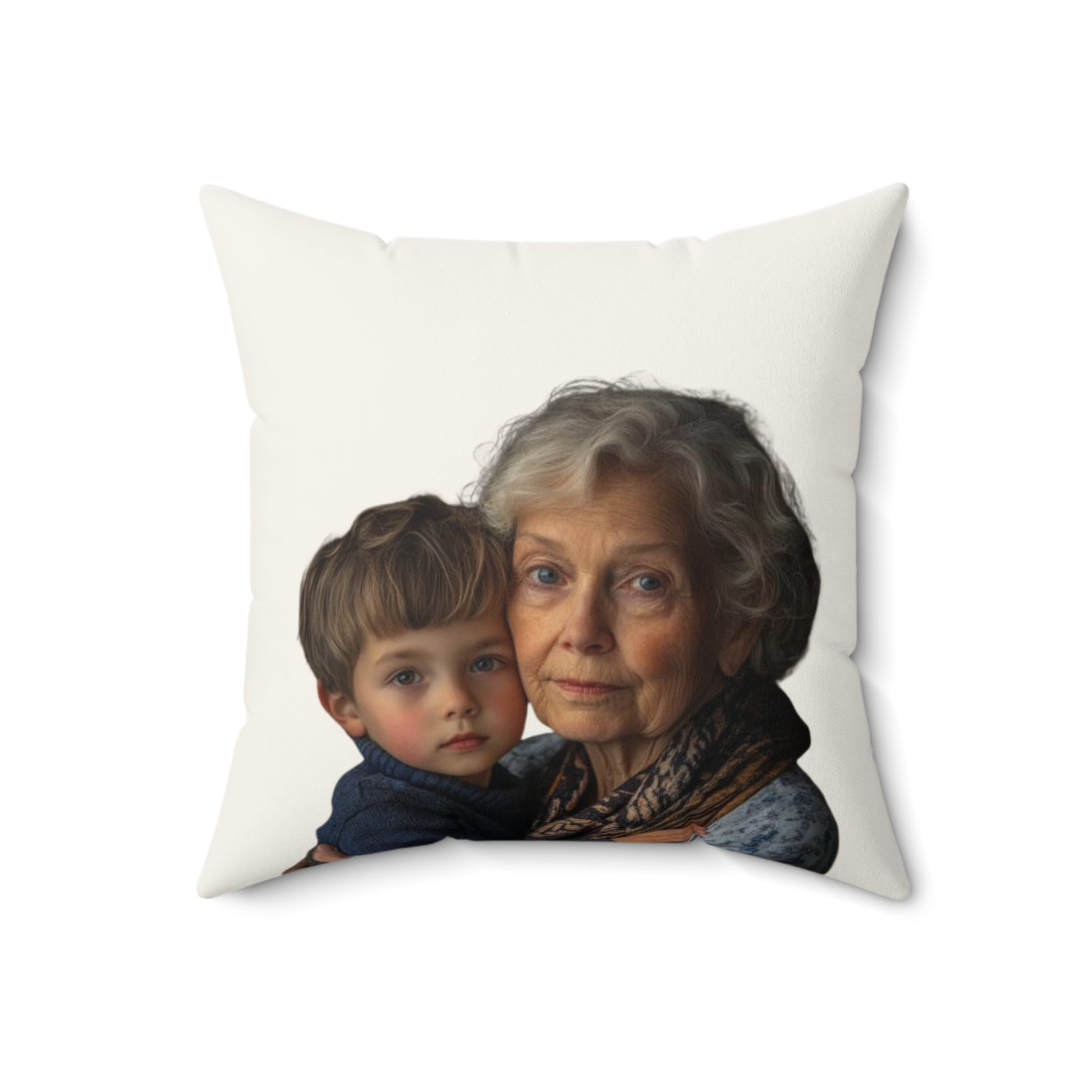 Personalized Photo & Personalized Message Grandma Pillow