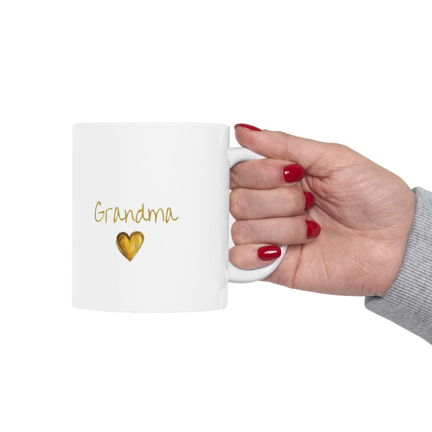 Personalized Kids Drawing Mug Grandma