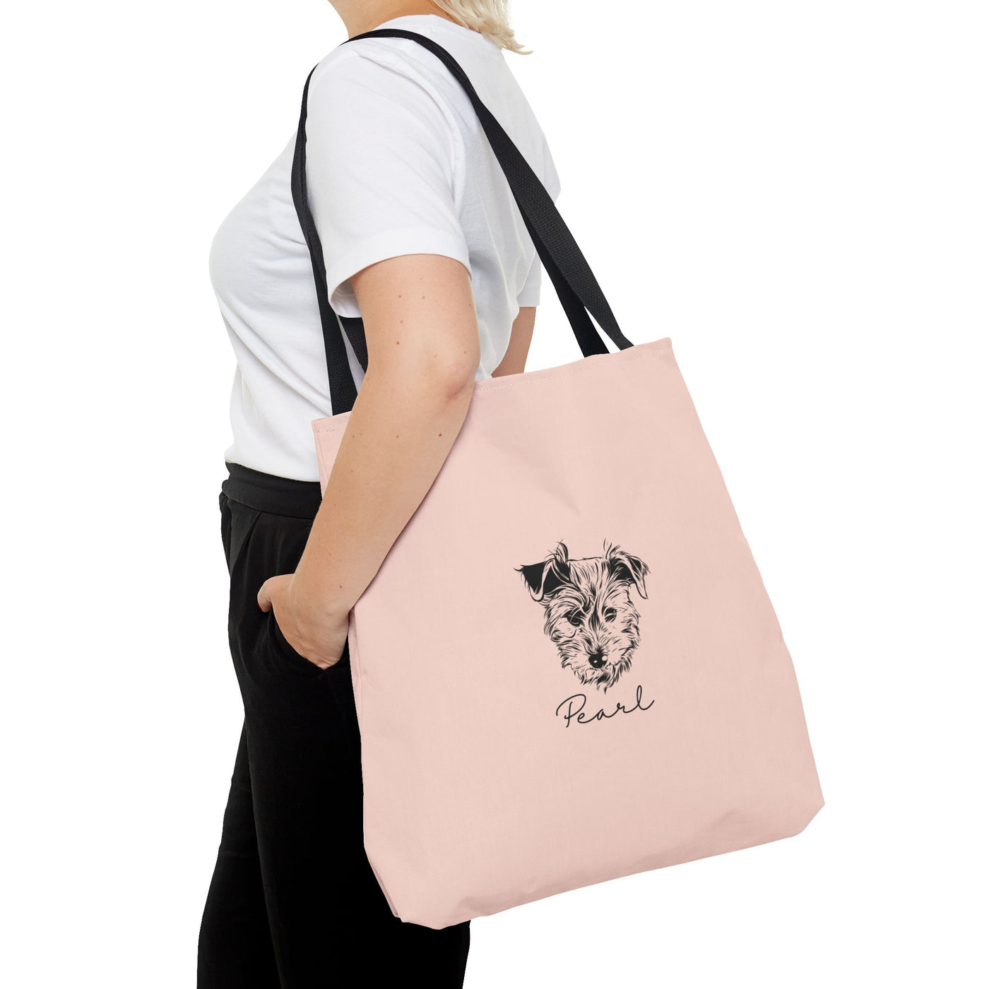 Pet Portrait Tote Bag