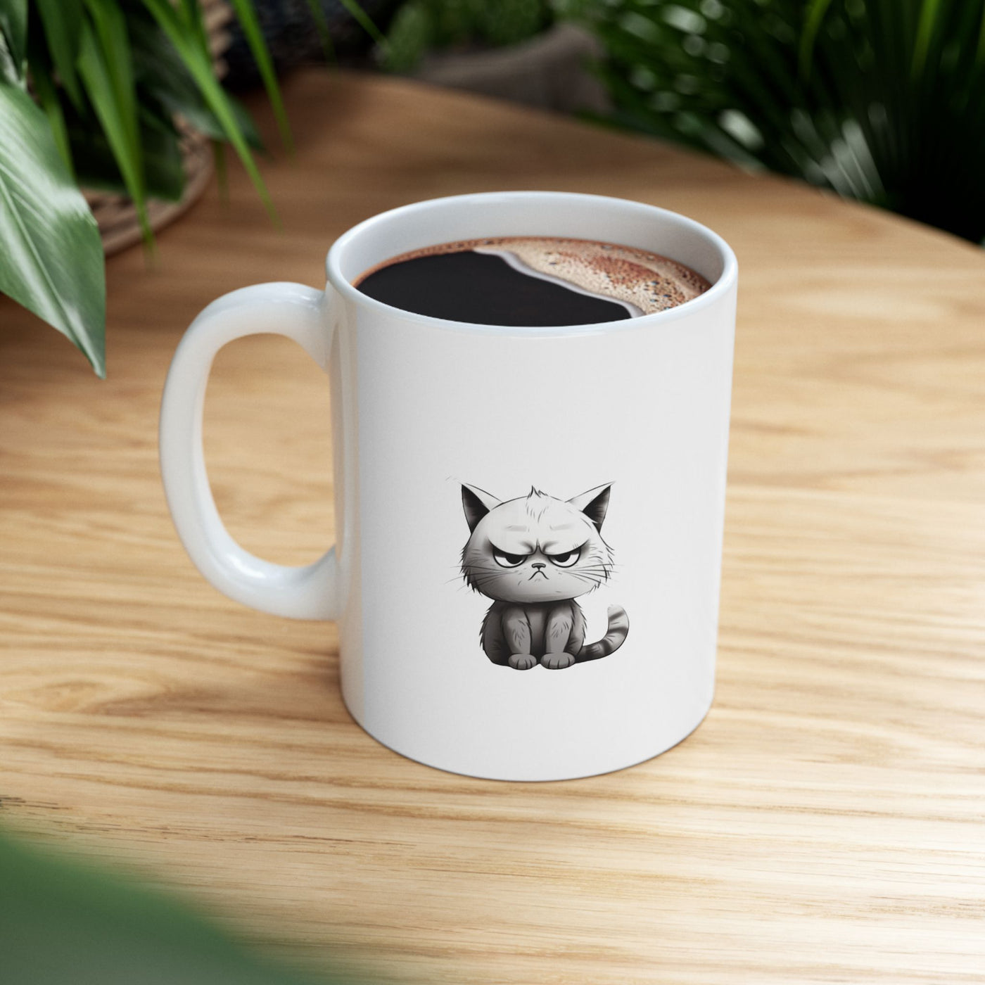 Angry Cat Mug