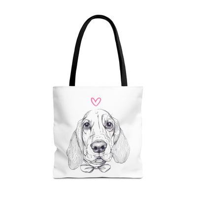 Basset Hound Tote Bag