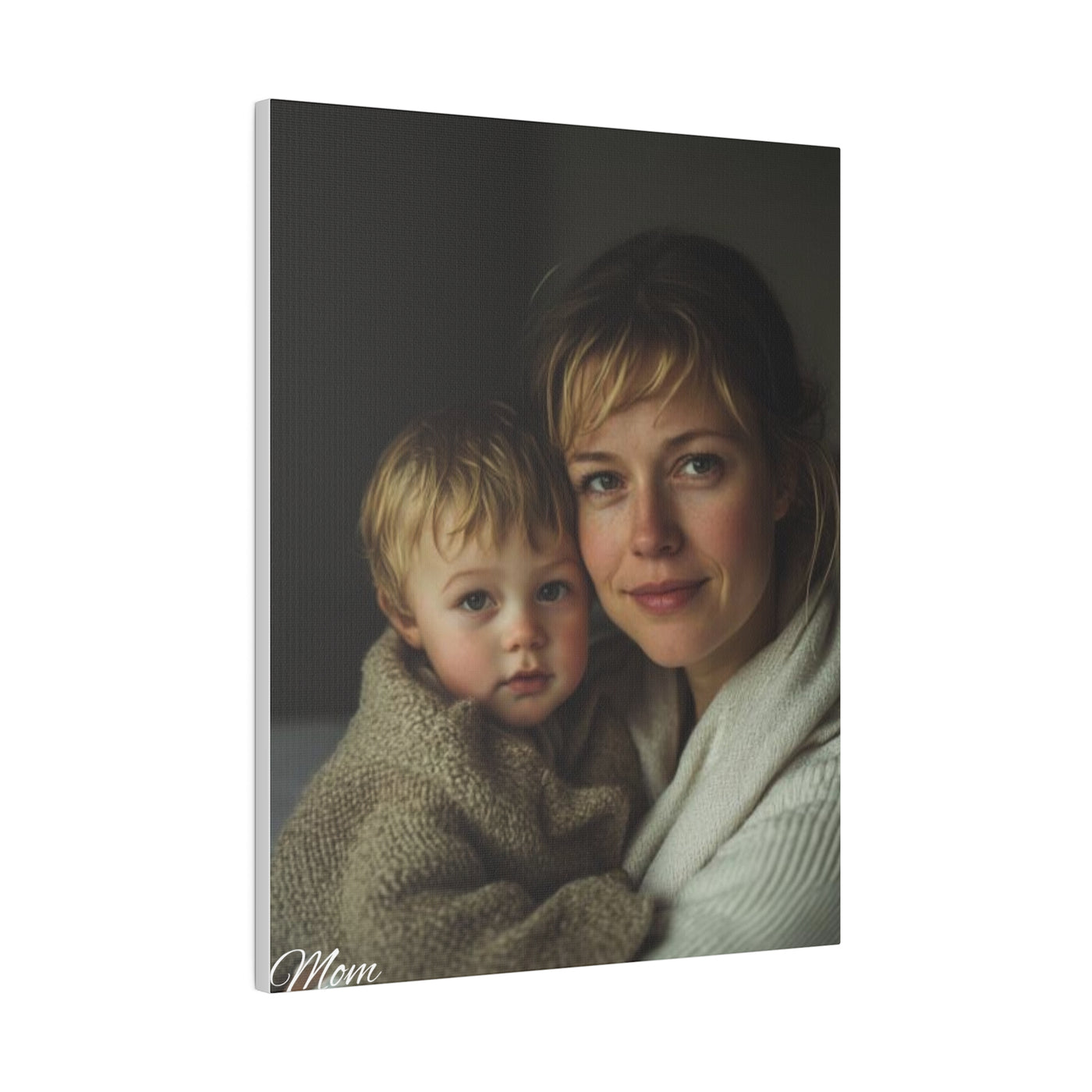 Photo Mom Matte Canvas, Stretched, 0.75"