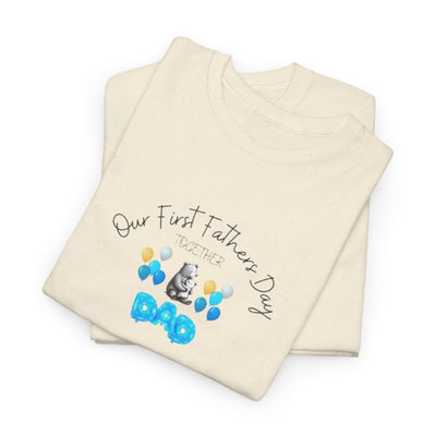 Personalized Shirt, First Fathers Day Shirt, Gift For Dads