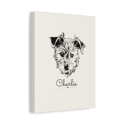 Pet Portrait Matte Canvas, Stretched, 1.25"