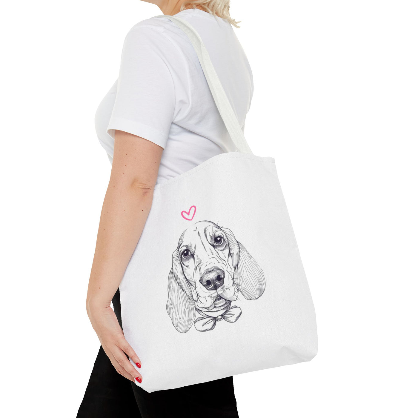 Basset Hound Tote Bag