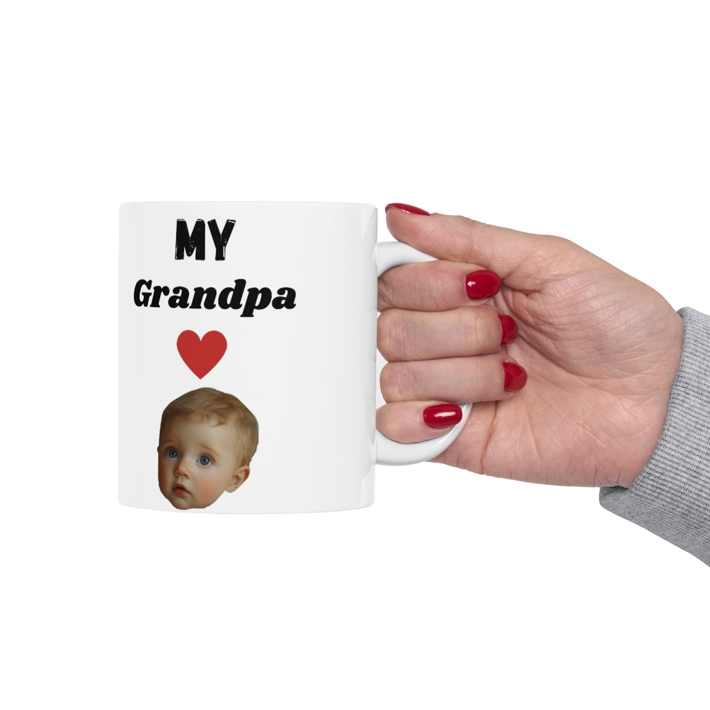 Personalized Photo Mug Grandpa