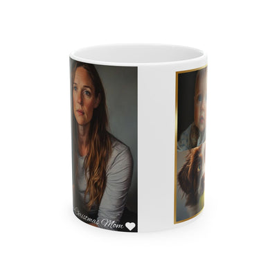 3 Photo Mug Happy Christmas Mom Mug Gift