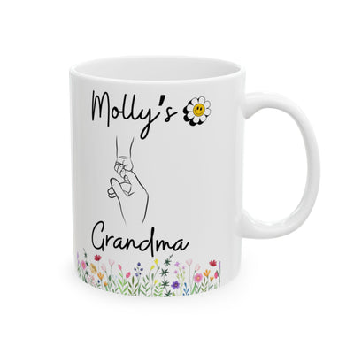 Custom Name Grandma Mug Gift