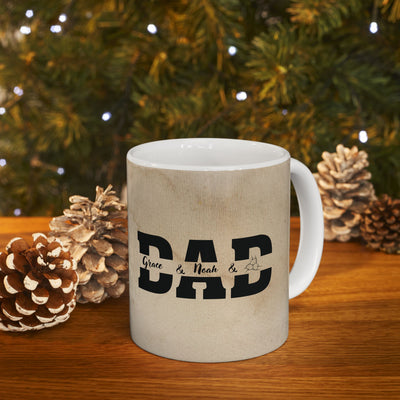 Dad Personalized Name Mug