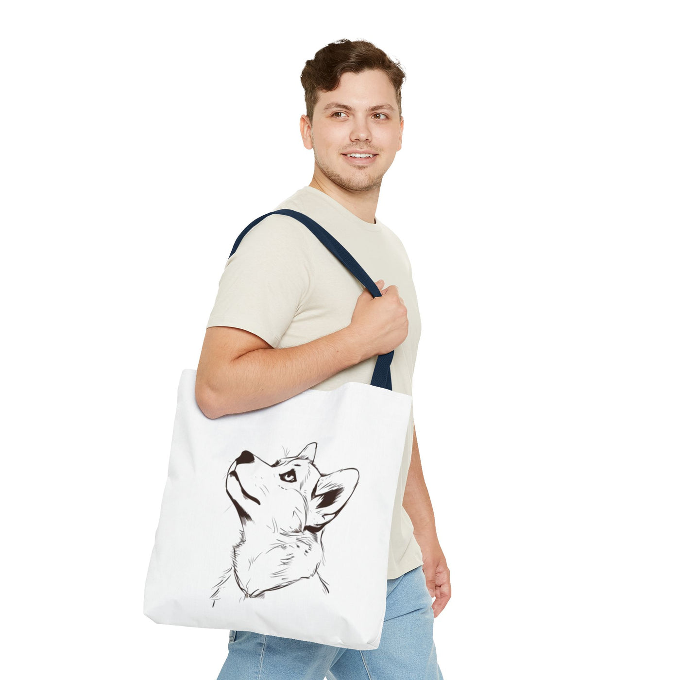 Husky Tote Bag