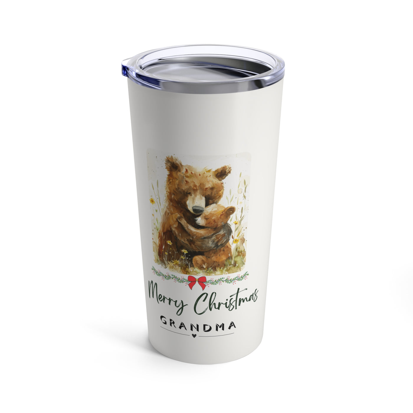 Merry Christmas Grandma Tumbler 20 oz