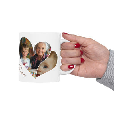 Personalized Photos Nana x 2 Mug