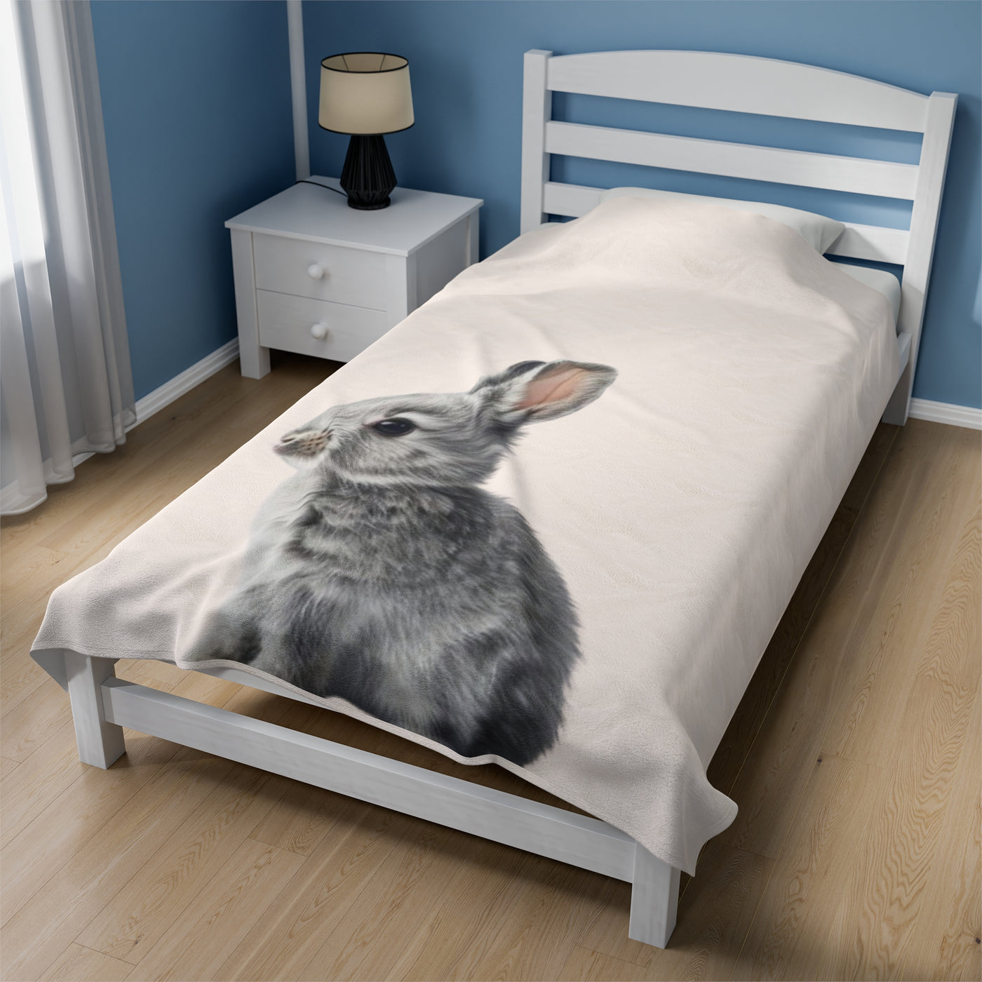 Rabbit Plush Blanket