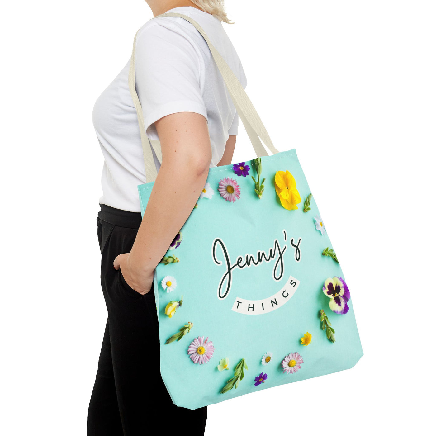 Personalized Name Tote Bag