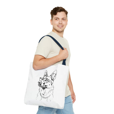 German Shepherd Tote Bag