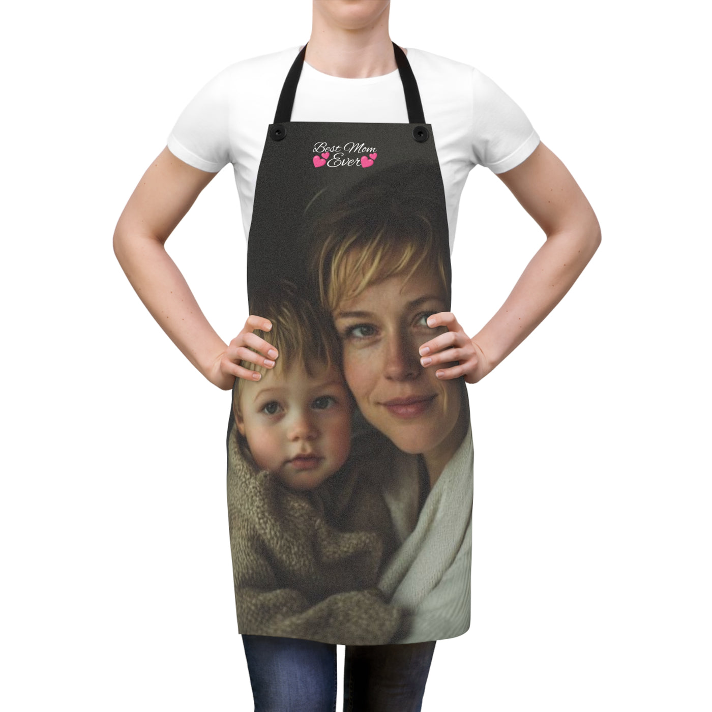 Mom Custom Photo Apron