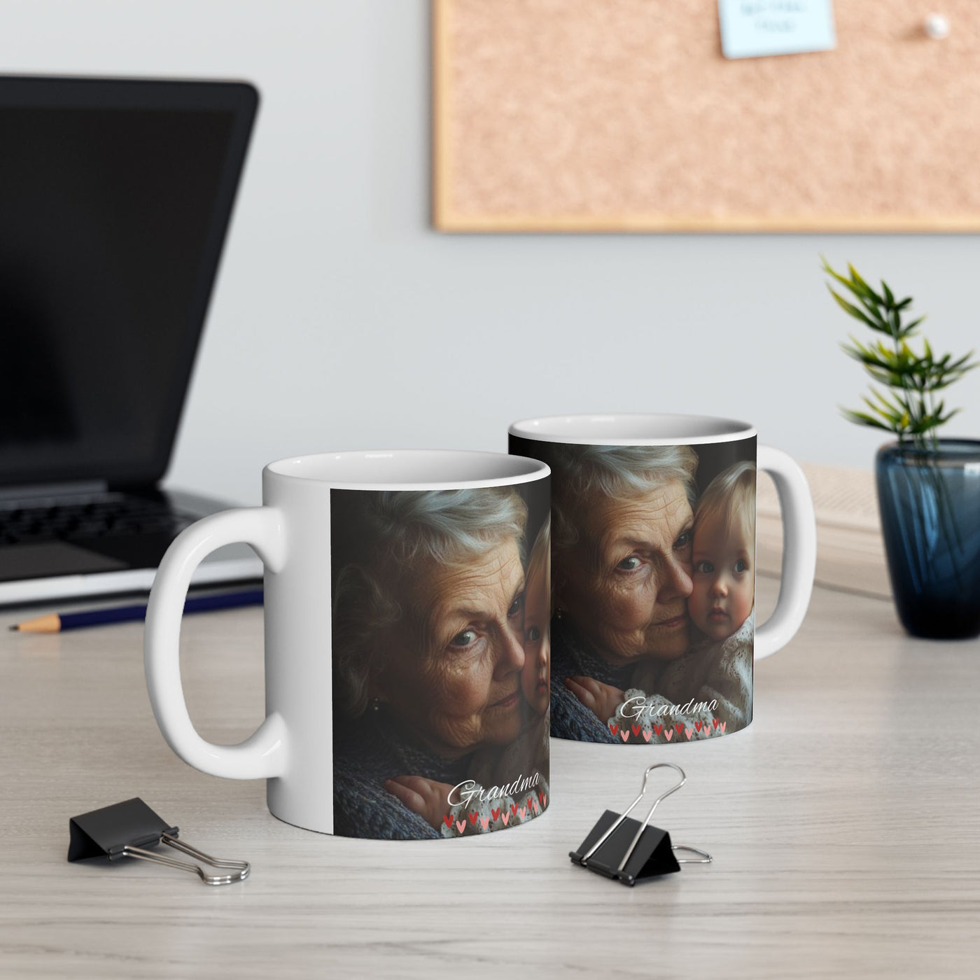 Custom Photo  Mug Grandma