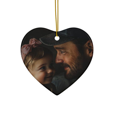 Dad Custom Photo Ornament