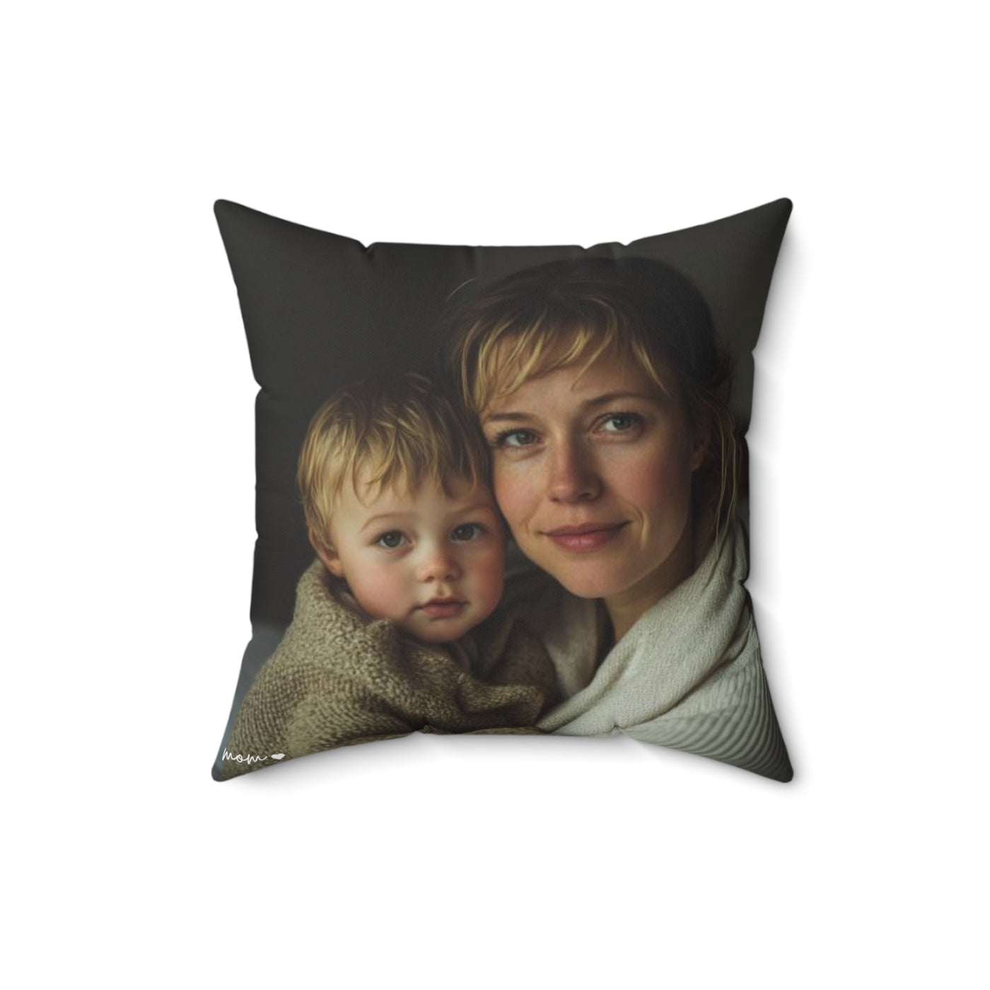 Personalized Photo Mom Pillow