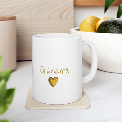 Personalized Kids Drawing Mug Grandma